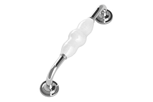 Crackle Chrome Bar Handle