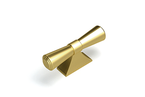 Brushed Brass Classic T Bar
