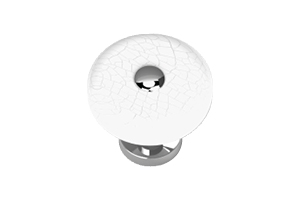 Crackle Button Knob